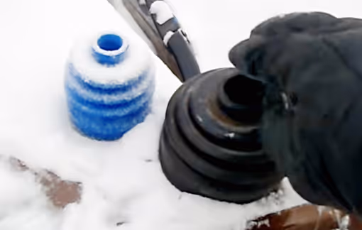 Silikondamask och gummidamask vid kyla — jämförelsetest